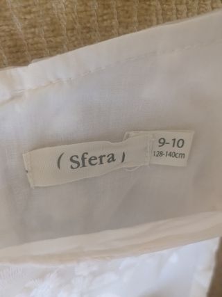 Vestido ceremonia niña + medias