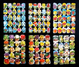 Lámina CROMOS TROQUELADOS Edivas