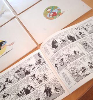 Set 7 album Fumetti Il Topolino D'Oro - 1972-1973