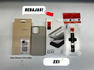 13 pro max | Funda + cristal templado