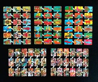 Lámina CROMOS TROQUELADOS Maves Loroño