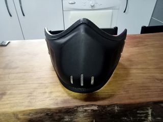 Visera y morrera para cascos custo , bandit , etc
