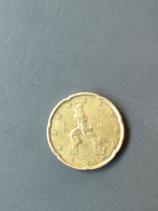 Moneda 20 céntimos Italiana