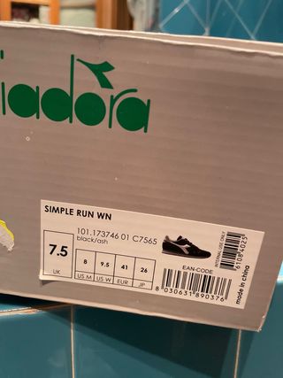 Diadora sneakers simple run wn n.41
