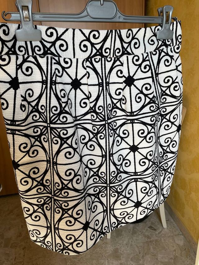 Neu’Mor Gonna Donna Fantasia Bianca e Nera 40