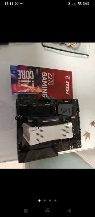 MSI GAMING y CPU Intel i7 7700k