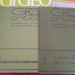 Cuadernos críticos de Geografia humana