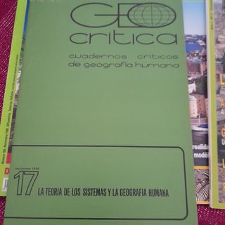 Cuadernos críticos de Geografia humana