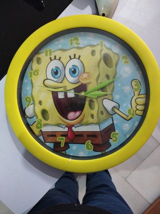 Reloj Bob esponja