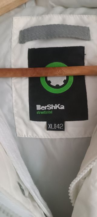 Chaqueton Plumas Bershka