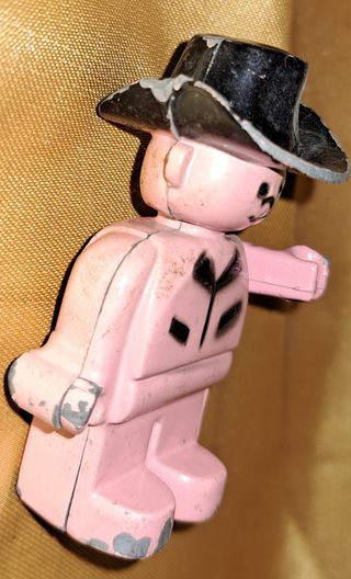 MECHERO FIGURA LEGO O PLAYMOBIL VINTAGE COLECCIÓN