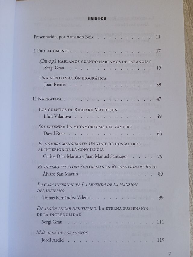 Richard Matheson: maestro de paranoia