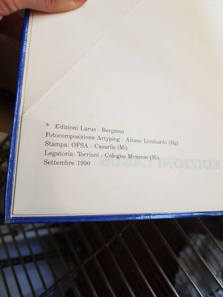 DIZIONARIO ITALIANO LARUS