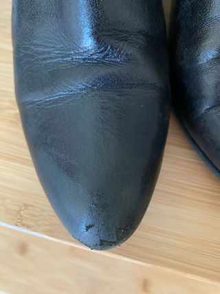 Botines de piel