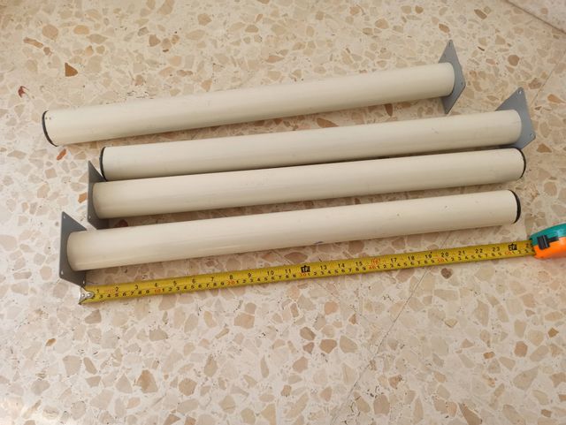 4 Patas ajustables de mesa IKEA de 60 cm