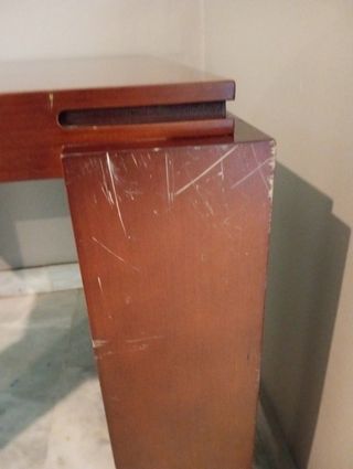 Mesa de madera maciza