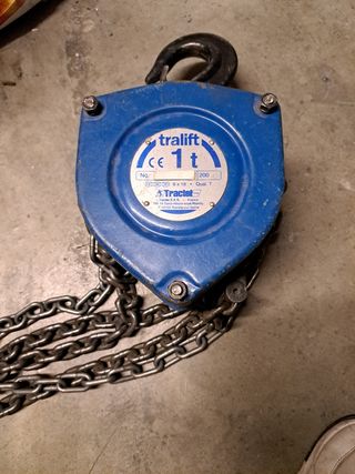 PARANCO A MANO TRALIFT TRACTEL 1000 KG