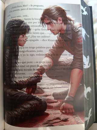 Overlays Violet & Andarna alas de sangre