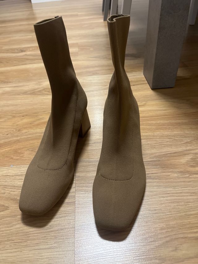 Botas licra camel talla 40