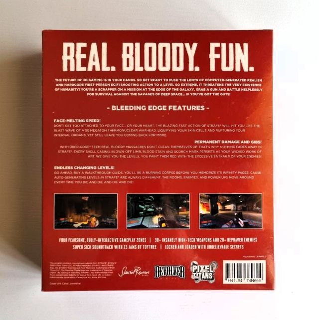 STRAFE collector's edition PC 1000 worldwide