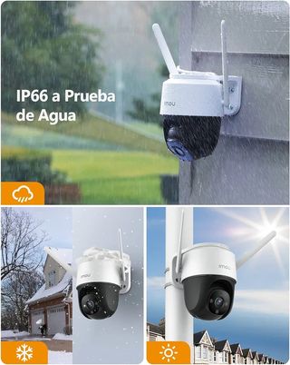 Cámara de vigilancia Wifi exterior PIR