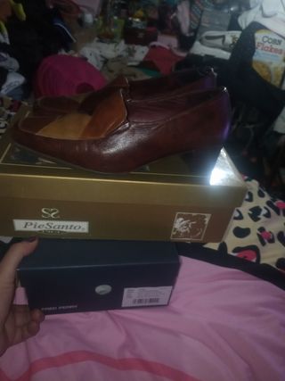 Zapatos de piel mujer t37