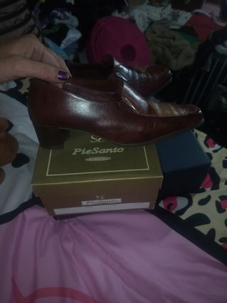 Zapatos de piel mujer t37