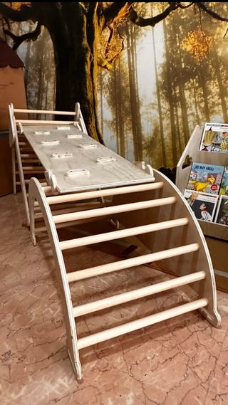 Kit Montessori triangulo, arco y rampa