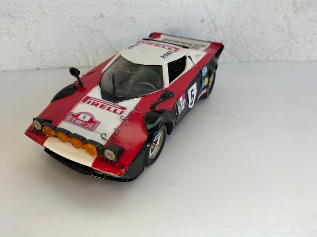 Lancia Stratos Montecarlo Polistil Pirelli 1/25