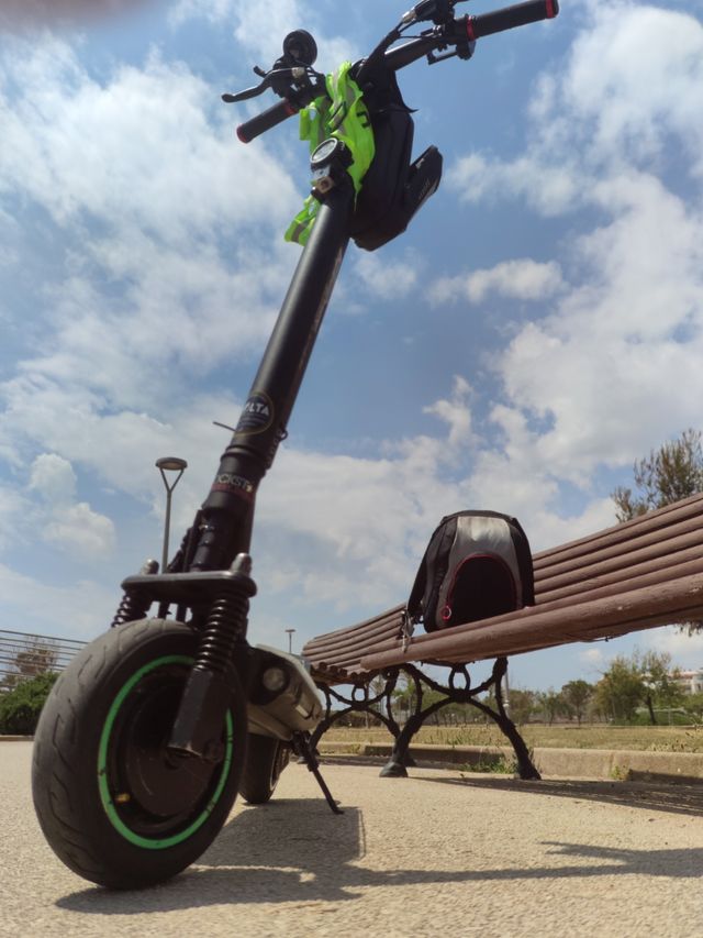 Mecánico patines y biciceta eléctrico