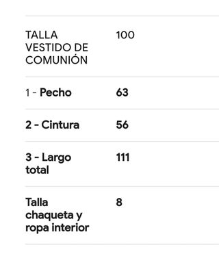 vestido  comunión niña  
