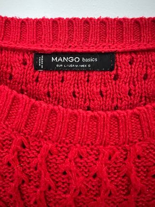 Jersey rojo Mango