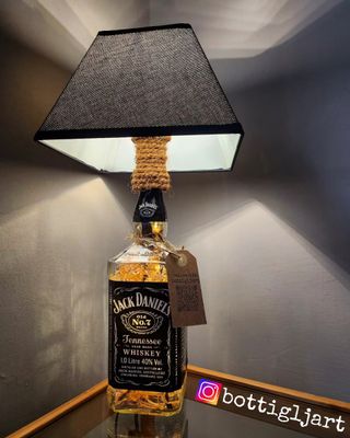 Lampada bottiglia Jack Daniel's
