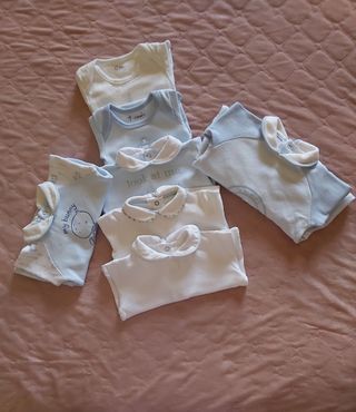 Lote roupa bebé
