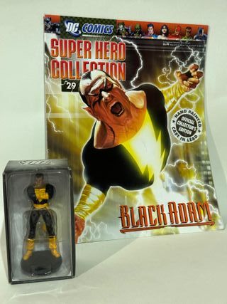 Eaglemoss figura plomo DC black Adam #29 + revista