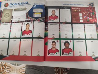 Álbum russia 2018 mundial incompleto 