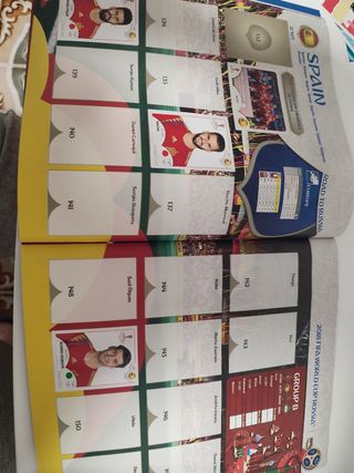 Álbum russia 2018 mundial incompleto 