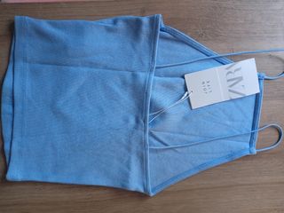 Camiseta tirantes Azul