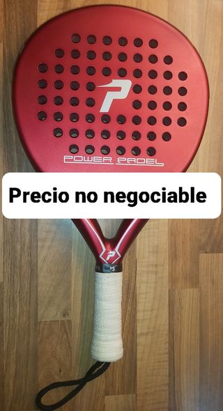 Pala POWER PÁDEL RED BRILLO
 