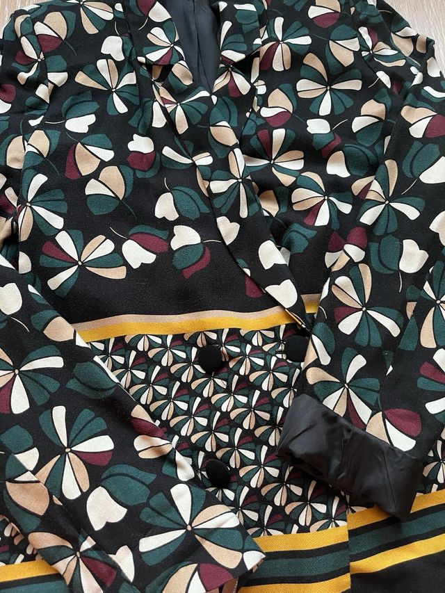 Blazer estampada