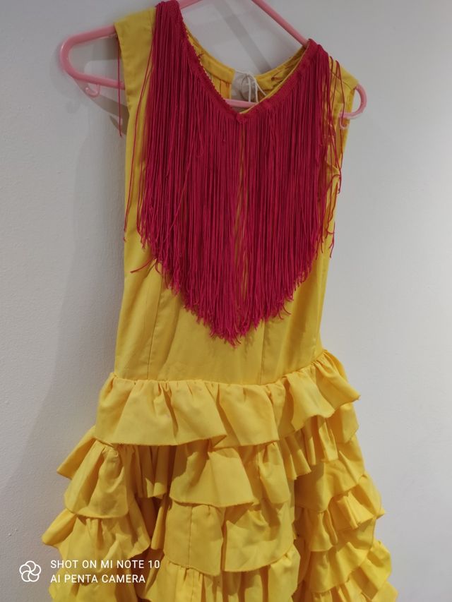 Traje de flamenca talla 6