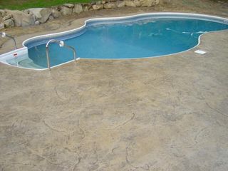 Montaje de suelos hormigon estampado