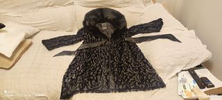 Abrigo de piel de Astracán.