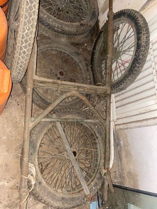Remolque Militar, para motos