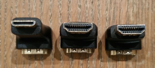 Coppia di cavi Hdmi da 12,5m l'uno+tre adattatori