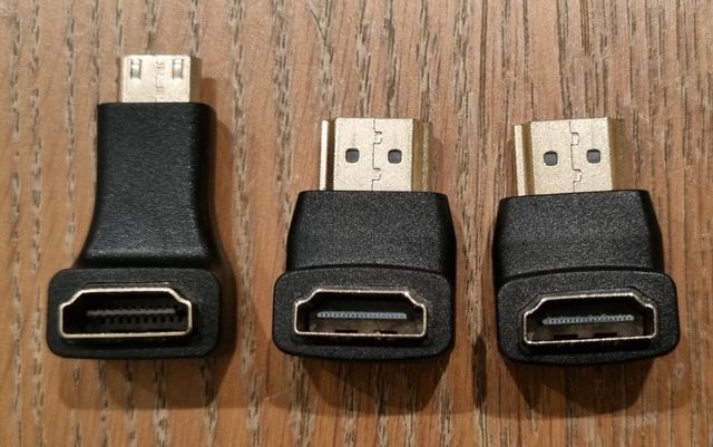 Coppia di cavi Hdmi da 12,5m l'uno+tre adattatori
