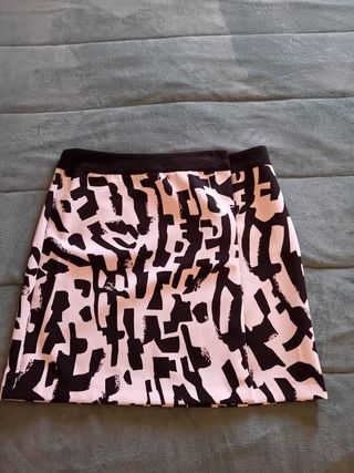 Saia matizada camaieu