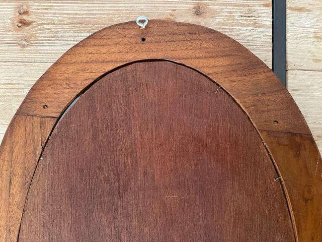 Espejo rústico de madera natural