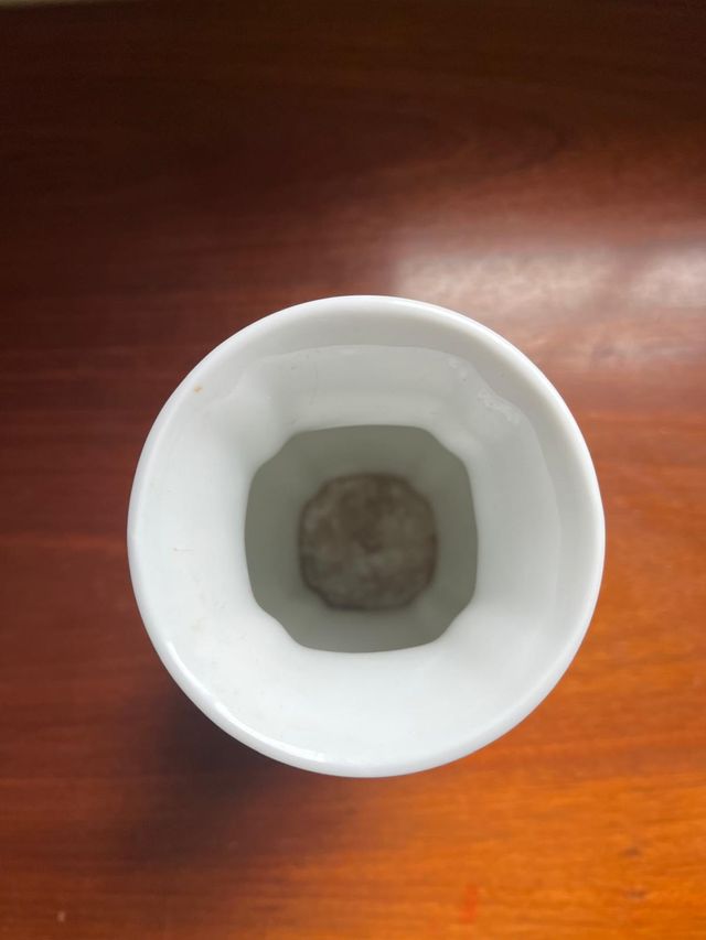 Jarró blanco cerámica