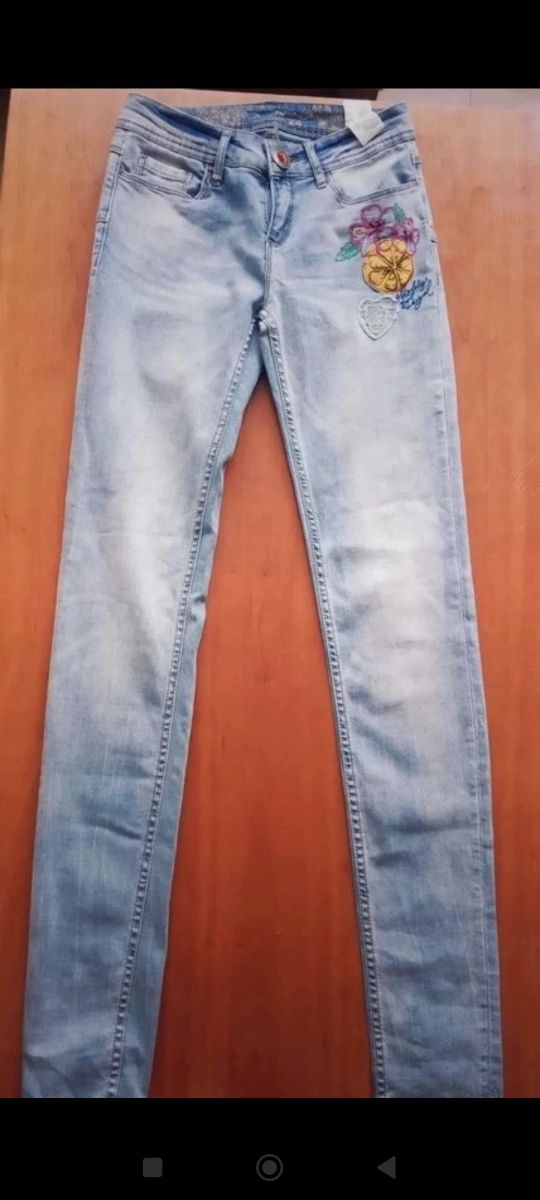 Pantalón denim niña Desigual